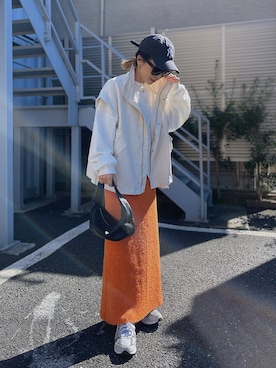 「FIGURE（フィギュア）のアイテム」を使った、Oo.hiro.oOさん（レディース・159cm）の秋コーディネート