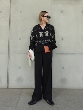 「CELINE（セリーヌ）のアイテム」を使った、Oo.hiro.oOさん（レディース・159cm）の夏コーディネート