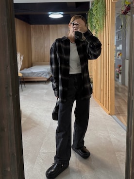 「アイテム（ピアス（両耳用））」を使った、Oo.hiro.oOさん（レディース・159cm）の秋コーディネート