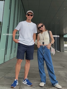 「BIRKENSTOCK(ビルケンシュトック)のアイテム」を使った、Oo.hiro.oOさん(レディース・159cm)の秋コーディネート