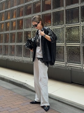 「アイテム（口紅/リップティント/グロス）」を使った、Oo.hiro.oOさん（レディース・159cm）の秋コーディネート