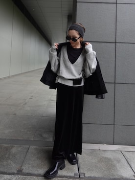 Oo.hiro.oOさん（骨格ナチュラル・レディース・159cm）の冬コーディネート