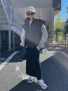 「FIGURE（フィギュア）のアイテム」を使った、Oo.hiro.oOさん（レディース・159cm）の秋コーディネート