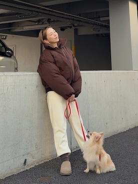 「アイテム（メイクアップ）」を使った、Oo.hiro.oOさん（レディース・159cm）の冬コーディネート