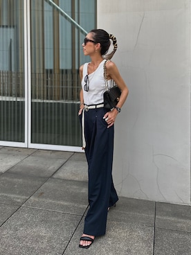 「Tony Bianco（トニービアンコ）のアイテム」を使った、Oo.hiro.oOさん（レディース・159cm）の夏コーディネート