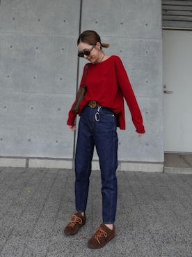 「アイテム（財布/小物）」を使った、Oo.hiro.oOさん（レディース・159cm）の秋コーディネート