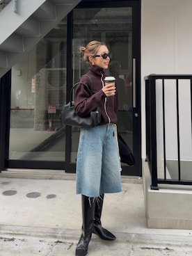 「CELINE（セリーヌ）のアイテム」を使った、Oo.hiro.oOさん（レディース・159cm）の春コーディネート