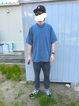 「OAKLEY（オークリー）のアイテム」を使った、マドンさんさん（メンズ・175cm）の春コーディネート