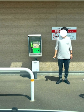 「THE NORTH FACE（ザノースフェイス）の＜THE NORTH FACE（ザ・ノースフェイス）＞ シャトル レース（スニーカー）」を使った、マドンさんさん（メンズ・175cm）の夏コーディネート