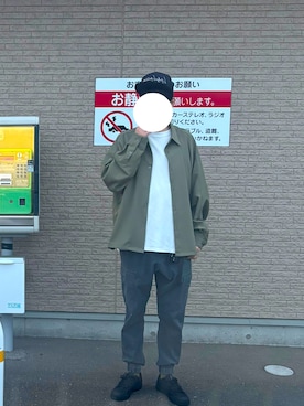 「THE NORTH FACE（ザノースフェイス）の＜THE NORTH FACE（ザ・ノースフェイス）＞ シャトル レース（スニーカー）」を使った、マドンさんさん（メンズ・175cm）の秋コーディネート