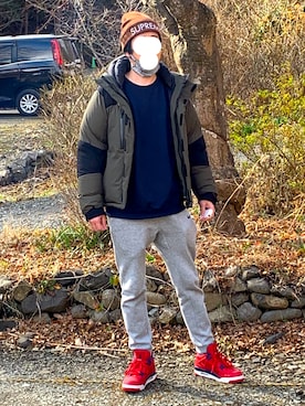 マドンさんさん（メンズ・175cm）の冬コーディネート