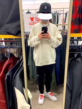 「ZIP FIVE（ジップファイブ）のアイテム（スウェット）」を使った、マドンさんさん（メンズ・175cm）の秋コーディネート