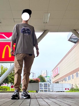 「UNDERCOVER（アンダーカバー）のアイテム」を使った、マドンさんさん（メンズ・175cm）の秋コーディネート