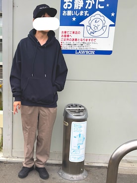 「THE NORTH FACE（ザノースフェイス）の＜THE NORTH FACE（ザ・ノースフェイス）＞ シャトル レース（スニーカー）」を使った、マドンさんさん（メンズ・175cm）の秋コーディネート