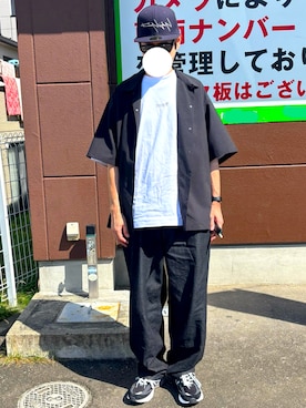 「Ground Y（グラウンドワイ）のアイテム」を使った、マドンさんさん（メンズ・175cm）の秋コーディネート
