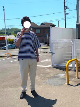 「THE NORTH FACE（ザノースフェイス）の＜THE NORTH FACE（ザ・ノースフェイス）＞ シャトル レース（スニーカー）」を使った、マドンさんさん（メンズ・175cm）の春コーディネート