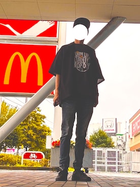 「FREAK'S STORE（フリークスストア）のアイテム（シャツ/ブラウス）」を使った、マドンさんさん（メンズ・175cm）の夏コーディネート