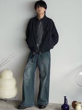 「アイテム（フレグランス）」を使った、げんじさん（メンズ・175cm）の夏コーディネート