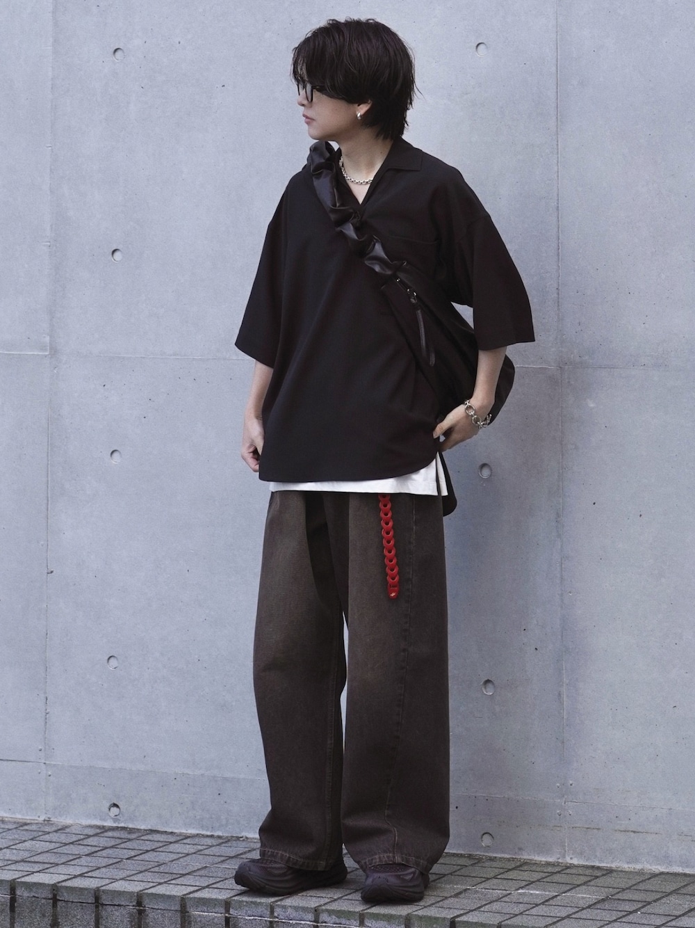 LIDNM シャツ 長袖 げんじ げんじ｜LIDNMのシャツ/ブラウスを使ったコーディネート - WEAR