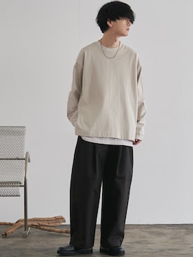 「アイテム（ピアス（片耳用））」を使った、げんじさん（メンズ・175cm）の夏コーディネート