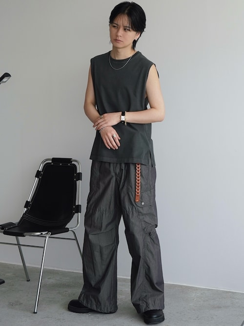 EXTRA FINE COTTON SLEEVELESS TEE