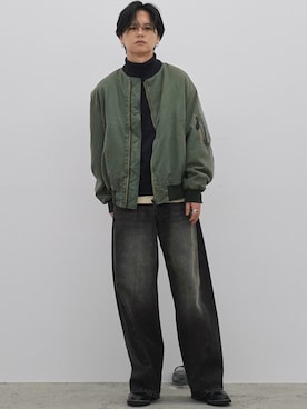 げんじさん（メンズ・175cm）の冬コーディネート