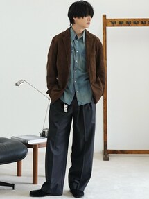 LIDNM（リドム）の「Goat Suede Tailored Jacket（テーラード
