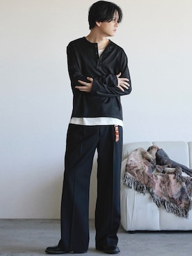 げんじさん(メンズ・175cm)の冬コーディネート