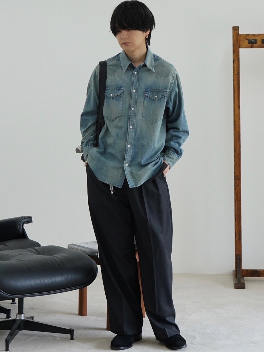 Llife DOESKIN SLACKS sサイズ LIDNM / Llife ONLINE STORE / Llife DOESKIN SLACKS
