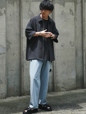 「夏のコーデ」｜「アイテム（その他）」を使った、げんじさん（メンズ・175cm）の夏コーディネート