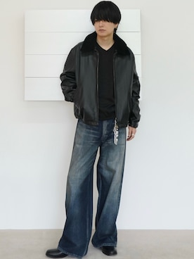 「アイテム（香水）」を使った、げんじさん（メンズ・175cm）の秋コーディネート