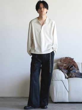 げんじさん（メンズ・175cm）の冬コーディネート