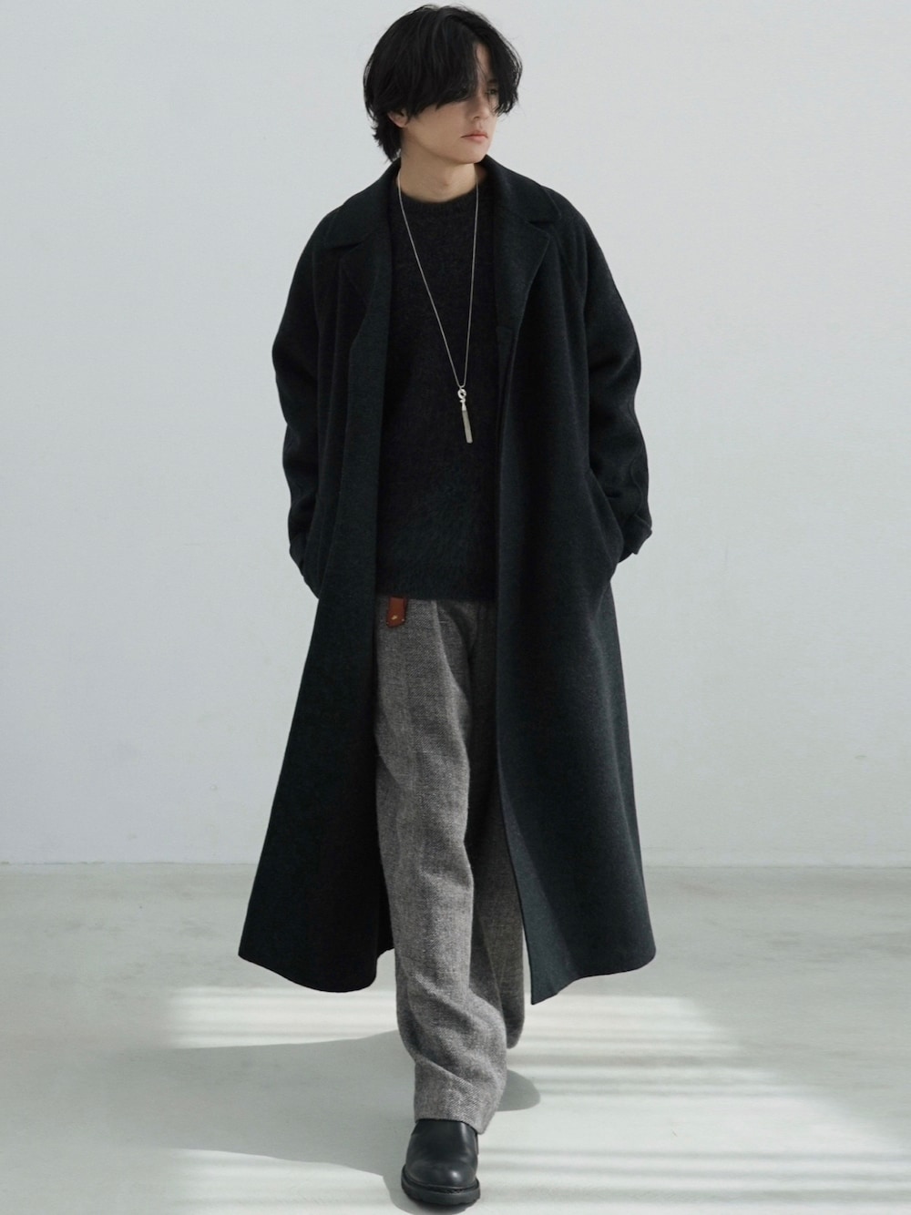 げんじ｜LIDNMのチェスターコートを使ったコーディネート - WEAR