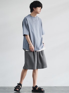 「夏のコーデ」｜「アイテム（その他）」を使った、げんじさん（メンズ・175cm）の夏コーディネート