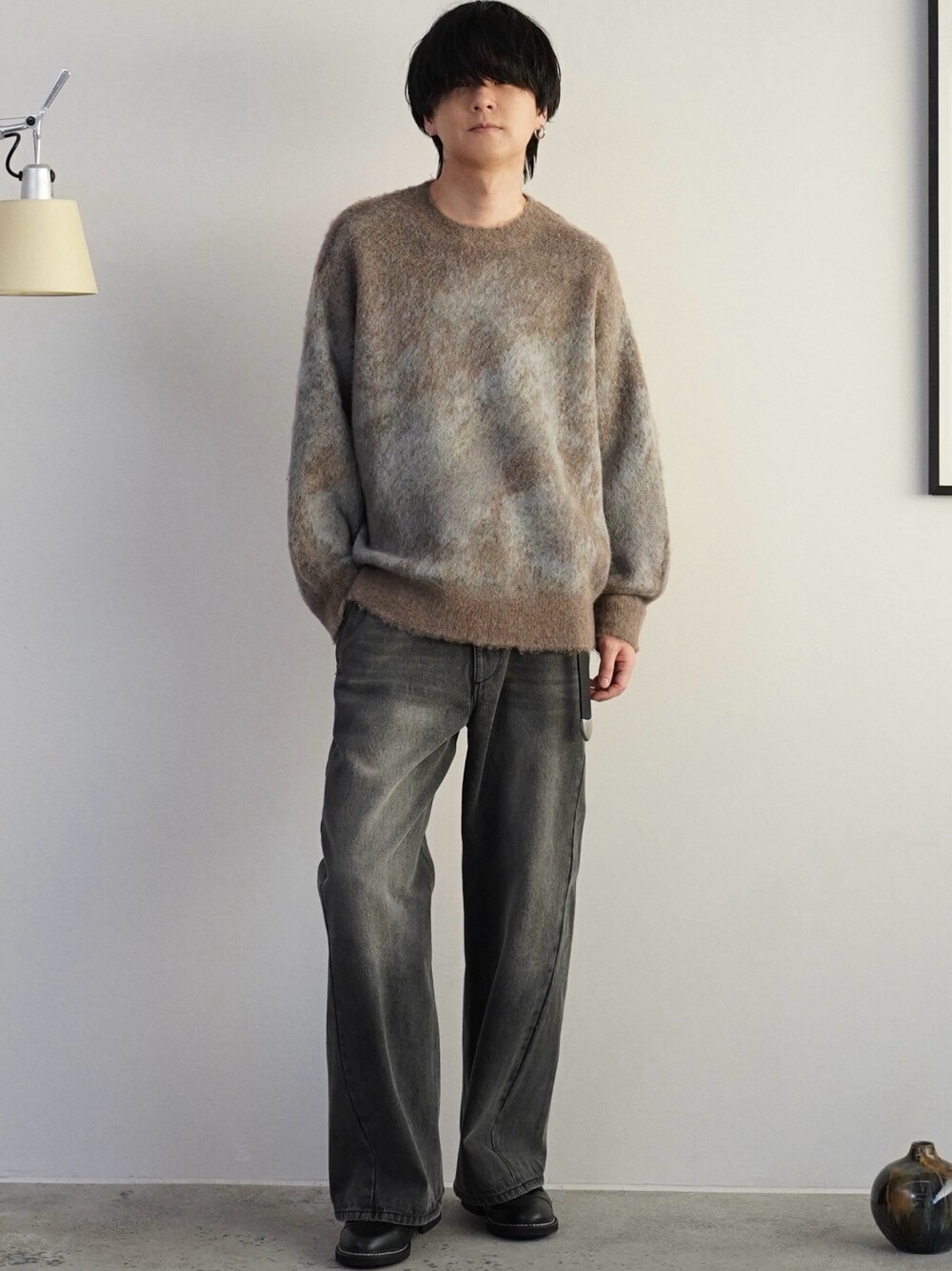 げんじ｜WYM LIDNMのニット/セーターを使ったコーディネート - WEAR