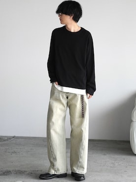 げんじさん（メンズ・175cm）の春コーディネート