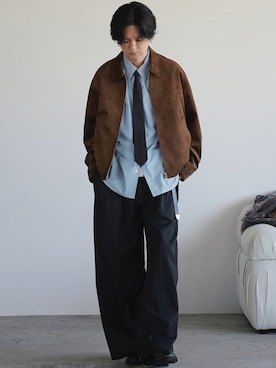 げんじさん（メンズ・175cm）の冬コーディネート