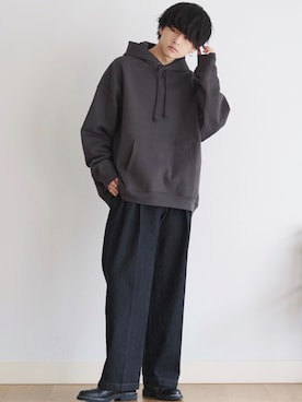 「アイテム（ピアス（片耳用））」を使った、げんじさん（メンズ・175cm）の春コーディネート