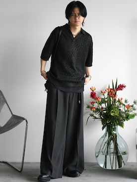 「アイテム（アクセサリー）」を使った、げんじさん（メンズ・175cm）の夏コーディネート