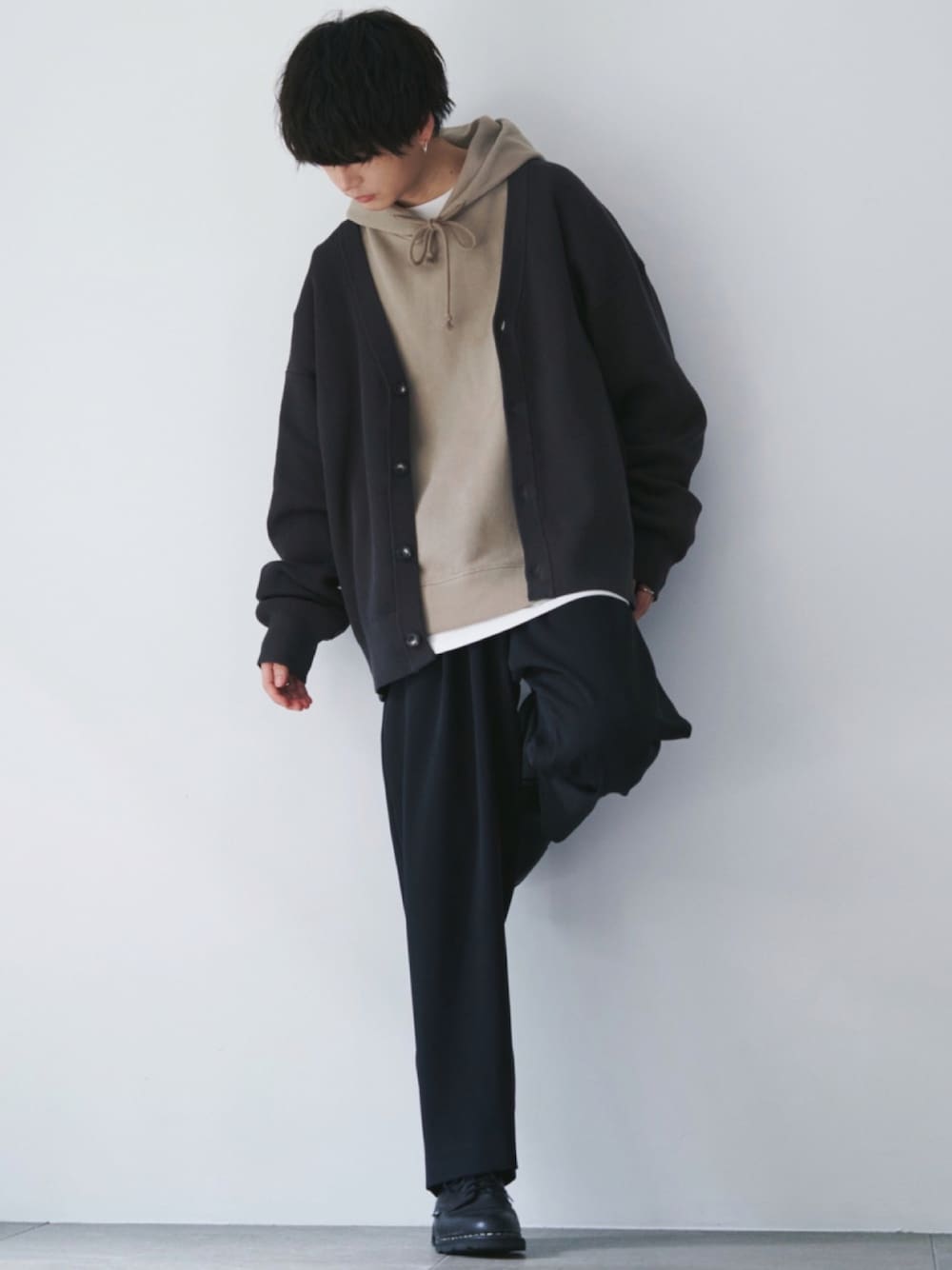 げんじさんの「【WYM LIDNM】HEAVY WEIGHT WIDE PARKA（WYM LIDNM）」を使ったコーディネートの1枚目の写真