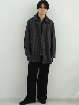 げんじさん(メンズ・175cm)の冬コーディネート