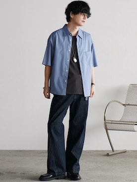 げんじさん(メンズ・175cm)の夏コーディネート