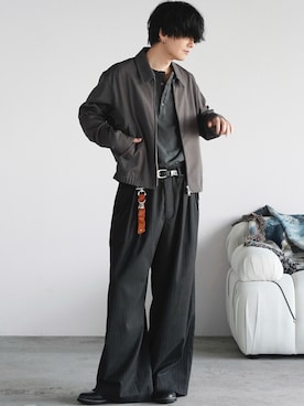 げんじさん(メンズ・175cm)の春コーディネート