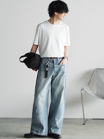 げんじ|WYM LIDNMのTシャツ/カットソーを使った参考コーディネート