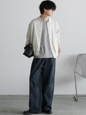 げんじさん（メンズ・175cm）の春コーディネート