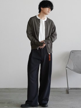 げんじさん（メンズ・175cm）の春コーディネート