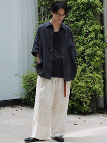 パンツ Embroidery Trousers by Julien Villevoye 1719022579_215.jpg