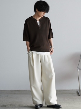 げんじさん(メンズ・175cm)の春コーディネート