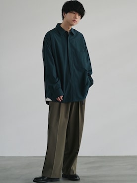 「アイテム（ピアス（片耳用））」を使った、げんじさん（メンズ・175cm）の夏コーディネート