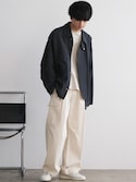 LIGHT WEIGHT WIDE FLIGHT BLOUSON(ブルゾン)|WYM LIDNM(ウィム